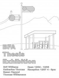 BFA Thesis Exhibition, The Atrium Gallery
