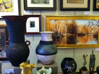 Work on display at Gordy Fine Art & Framing Co.