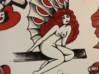 Muncie Style Tattoo Flash Show at 111 Arts Gallery