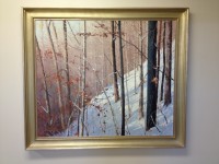 Painting by Alan Patrick, on display at Rose Court