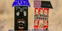 Learn basic glass cutting techniques and explore the art of glass fusing as you craft your eerie masterpiece.