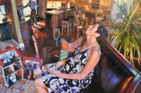 Art by Jessica Summers on display at Gordy Fine Art & Framing Co.