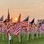 AHB Concert Band performs at Field of Flags Display Closing Ceremony on Sept 11, at Minnetrista. 